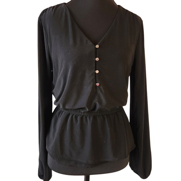 White House Black Market Tops - WHBM Peplum Blouse Shirt Womens Small White House Black Market Office Business